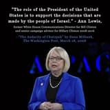 The U.S. President is there to serve Israel, not America
