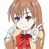 anime girl Misaka Mikoto from railgun and index spinning her fingers become frying all of new york city&#039;s powergrid