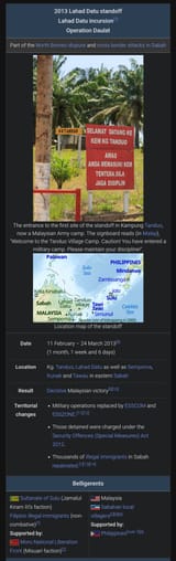 Lahad Datu standoff
