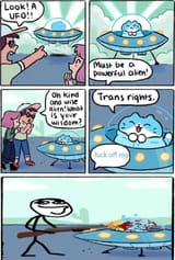 trans rights alien