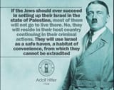 hitler on israel 