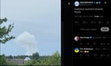 Explosions reported in Bryansk, Russia. 17-06-2025