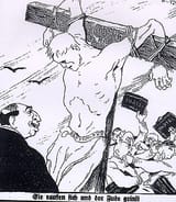 They fight and the Jew wins