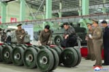 Kim Jong-un visited the country&#039;s armored vehicle factory.3