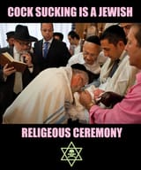cock sucking jews Rabbi Circumcision