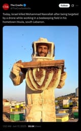Lebanese beekeeper