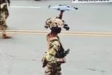 Glorious USA military parade