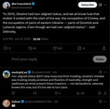In 2014, Ukraine had non-aligned status, and we all know how that ended. It ended with the start of the war, the occupation of Crimea, 16-06-2025 Zelensky