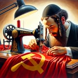 ai_art_jew_sewing_a_communist_red_flag