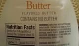 butter flavored butter ingredients corn syrup