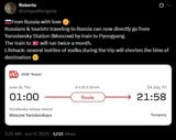 moscow to best korea train