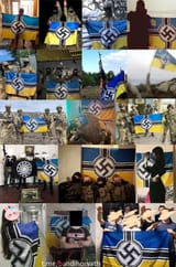 Ukraine Nazis Swastika Flags Azov Compilation Montage