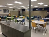 in the breakroom alone again