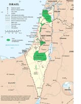 Map-of-Israel-with-areas-of-high-concentrations-of-Palestinians