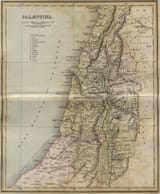 palestine map