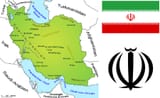 Iran - Landkarte