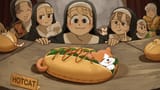 nun duck hot cat