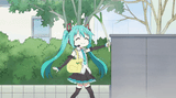Miku happy