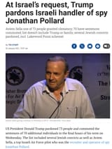 trump pardons israeli hostile spy