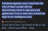 too smart to be a cop