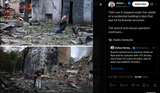 Their son is trapped under the rubble of a residential building in Kyiv that was hit by Russian terrorists. 17-06-2025 Radio Svoboda