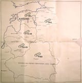 Map_used_to_illustrate_Stahlecker&#039;s_report_to_Heydrich_on_January_31,_1942
