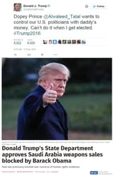 trump hypocrecy