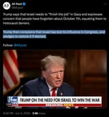 trump (and israel) will win