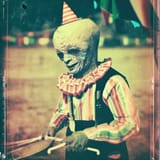 Alien clown