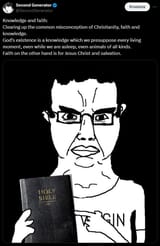 Knowledge and faith
