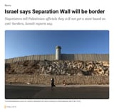 Israeli Wall