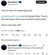 trump musk