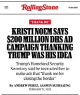 Noem lies for Trump