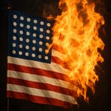 Amercircla burning