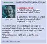 FinnlandSaunaGamesGollum