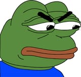 annoyed pepe