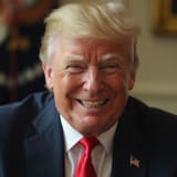 Trump happy with a job well done