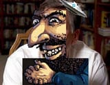 Jewish Bob Lazar sitting there with his hands