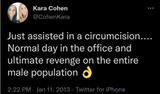 circumcision revenge on male population