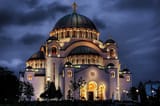 Church of St Sava, Serbian Patriarchate nighttime