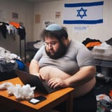 Jew Shill - JIDF At Computer
