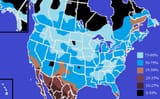blue eyes in America