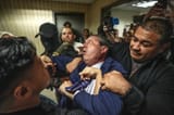 City Comptroller Brad Lander was arrested and accosted by masked federal agents at immigration court in Lower Manhattan
