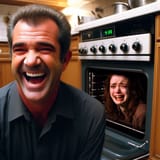 Mel Gibson jew oven