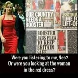 Matrix Red Dress