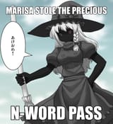 The precious Nigger Pass