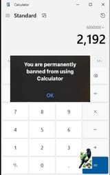 calculatorban