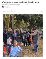 japan embracing immigration