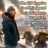 US empire shitholw dying
