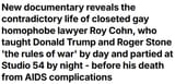 Roy Cohn - Rules of War